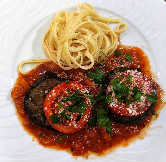 recette Aubergines à la parmigiana à ma façon