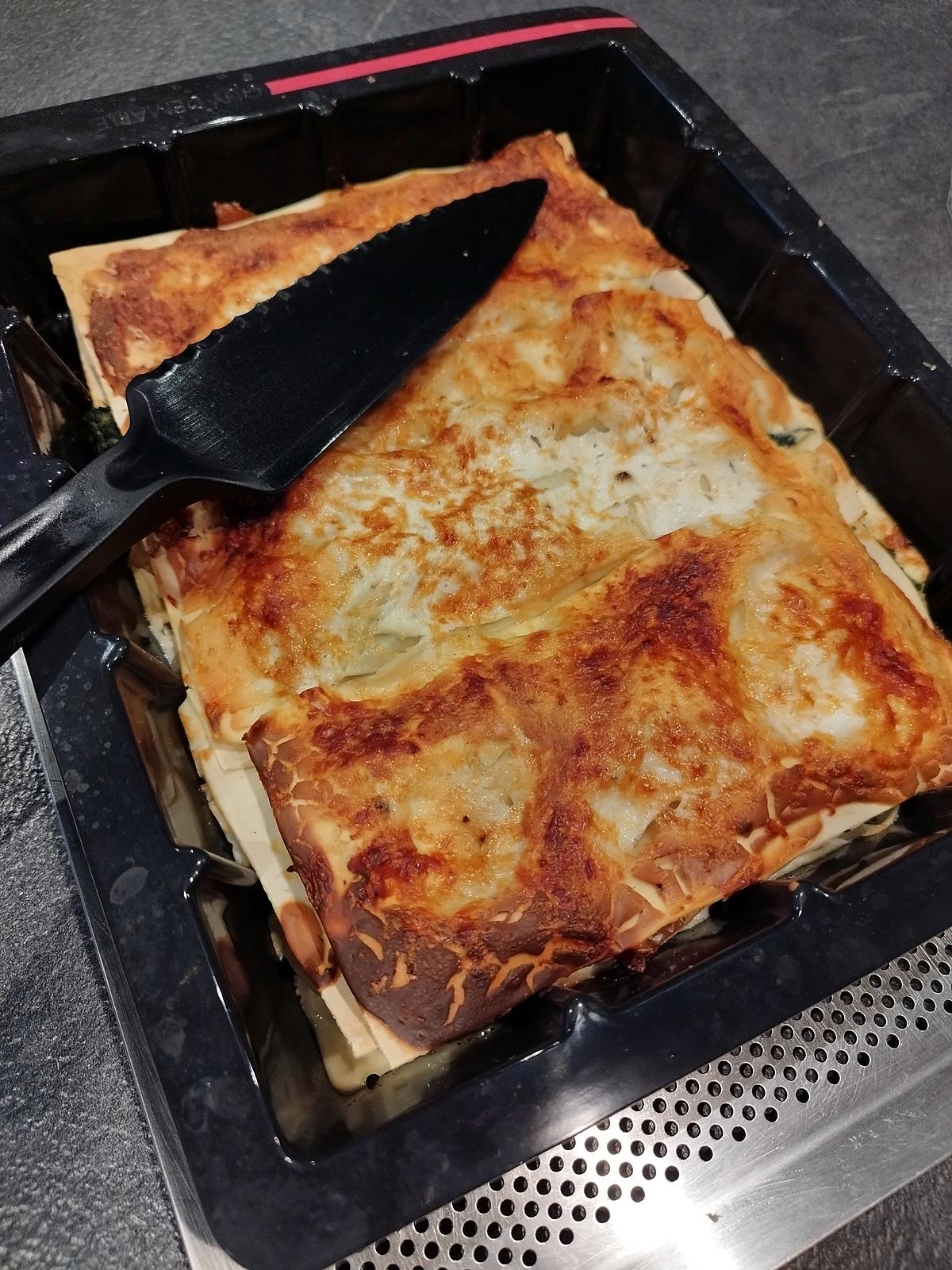 recette Lasagnes saumon fumé épinards ricotta