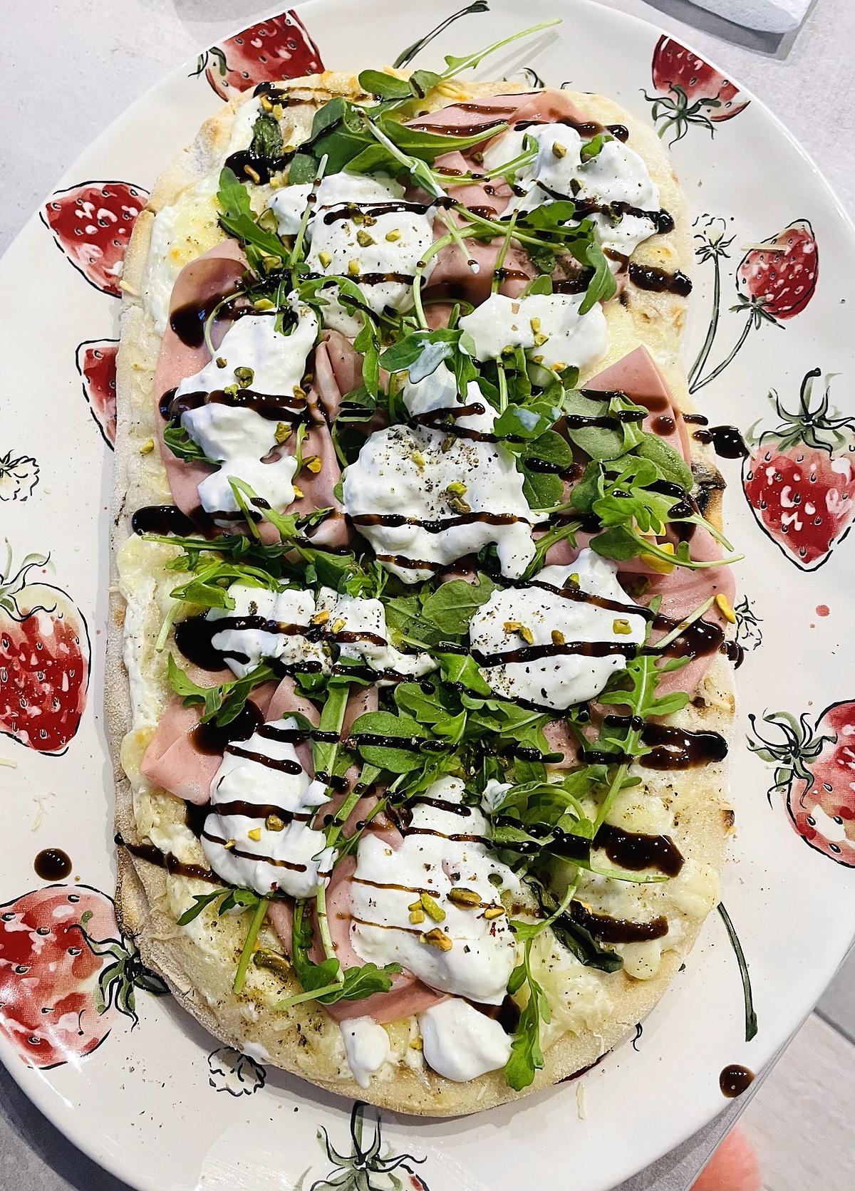 recette Pinsa italienne