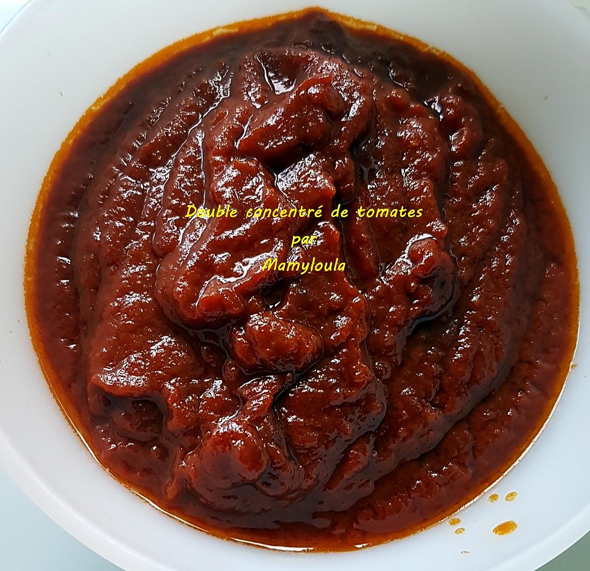 recette Double concentré de tomates maison