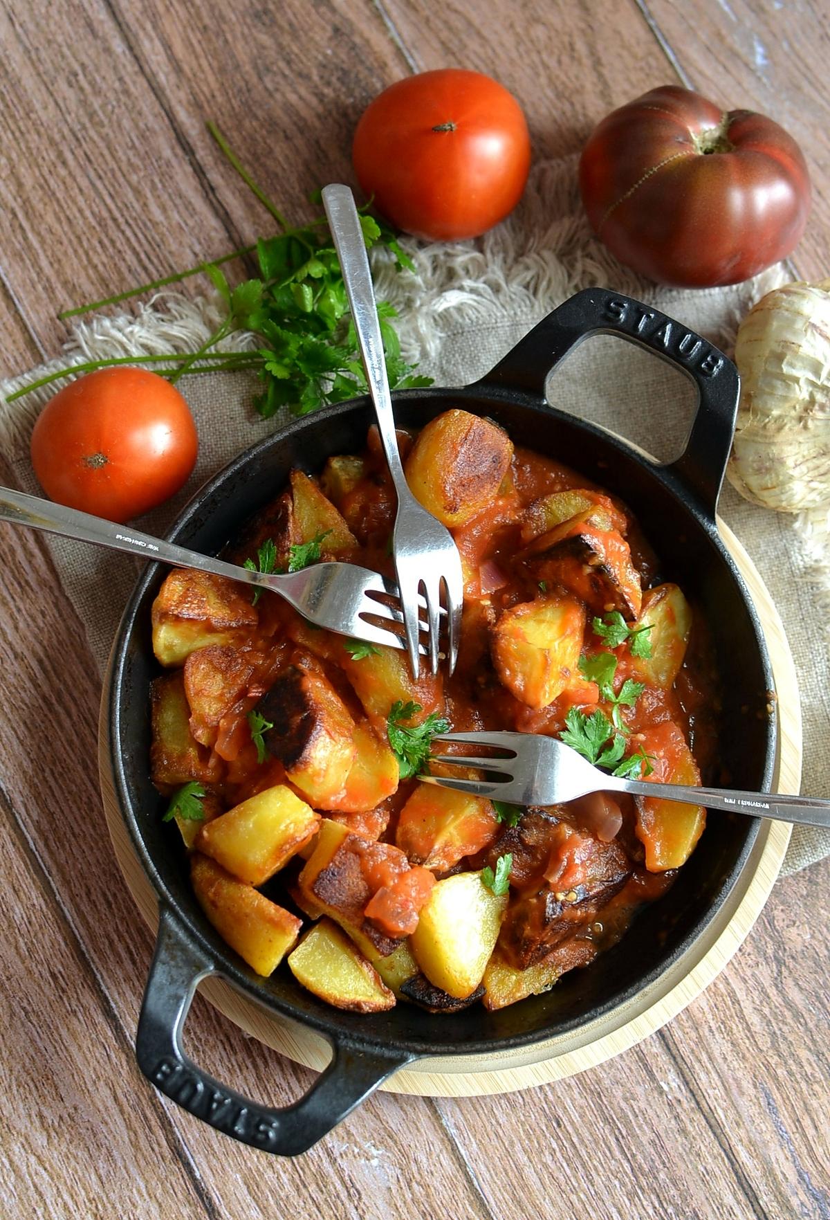 recette Patatas bravas