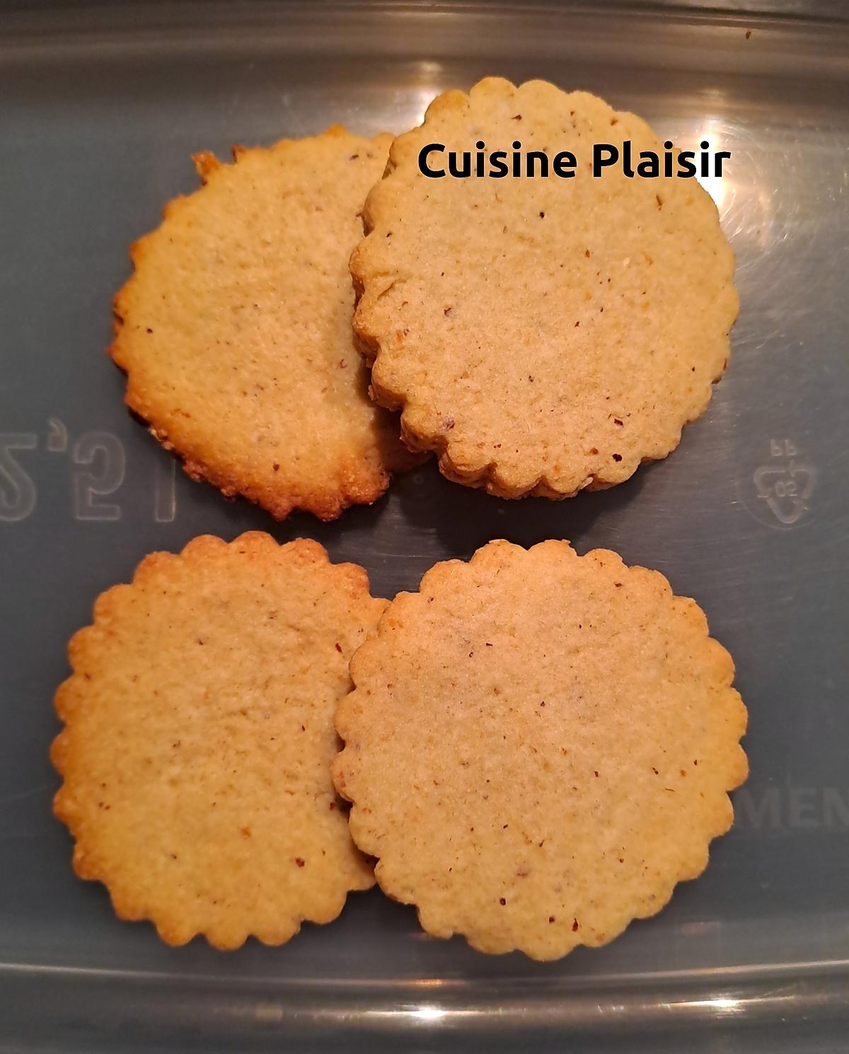 recette Sablés aux noisettes (biscuit)