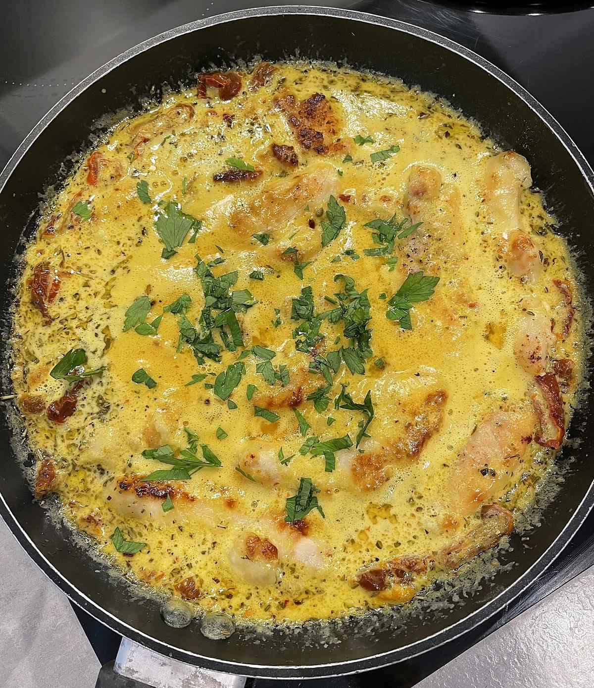 recette Poulet « marry me »