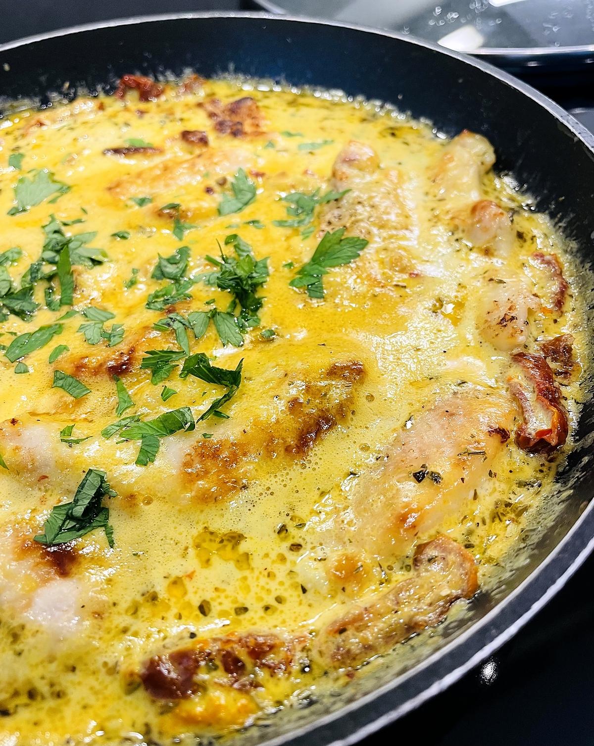 recette Poulet « marry me »