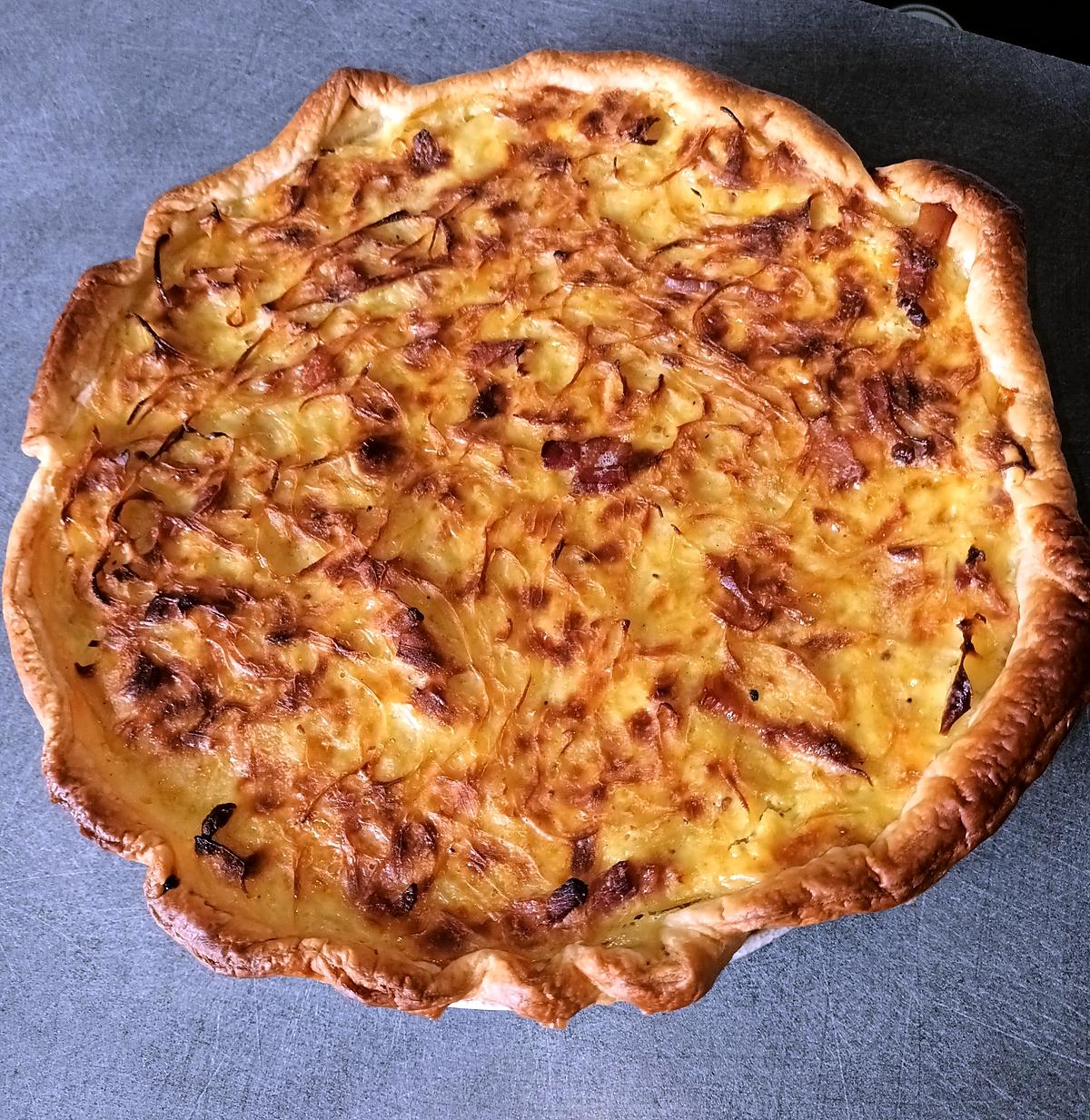 recette TARTE A L'OIGNON