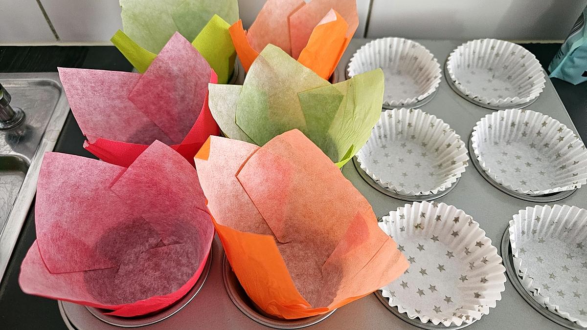 recette Muffins aux pépites de chocolat