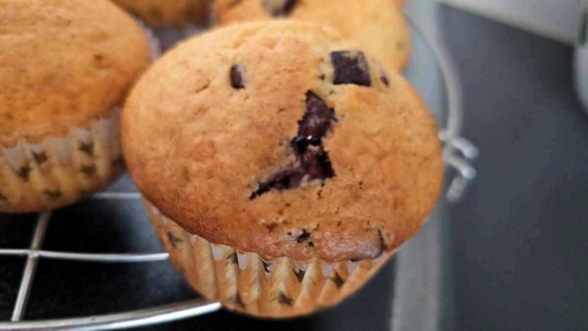 recette Muffins aux pépites de chocolat