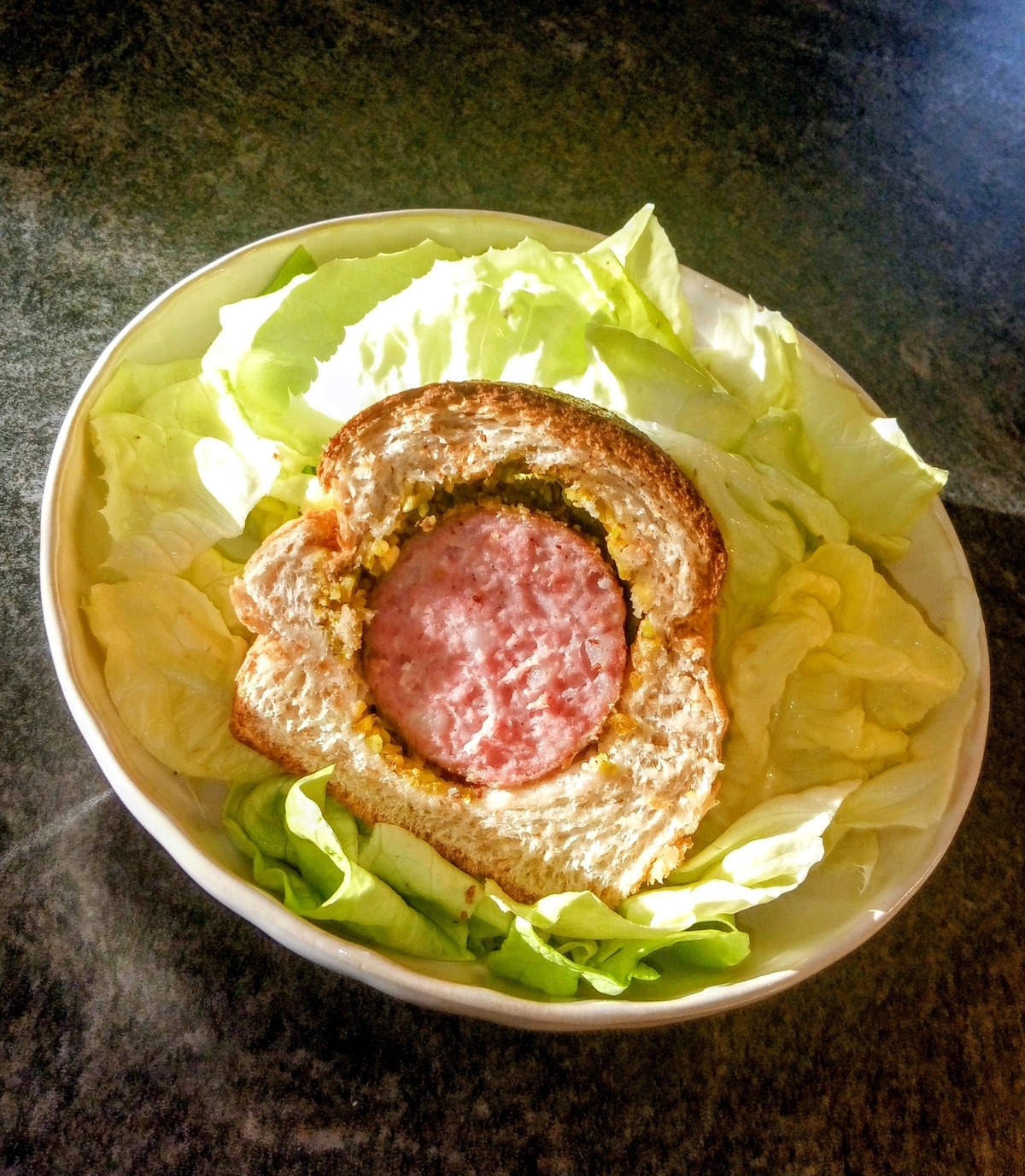 recette SAUCISSE DE MORTEAU FAÇON SAUCISSON BRIOCHÉ.