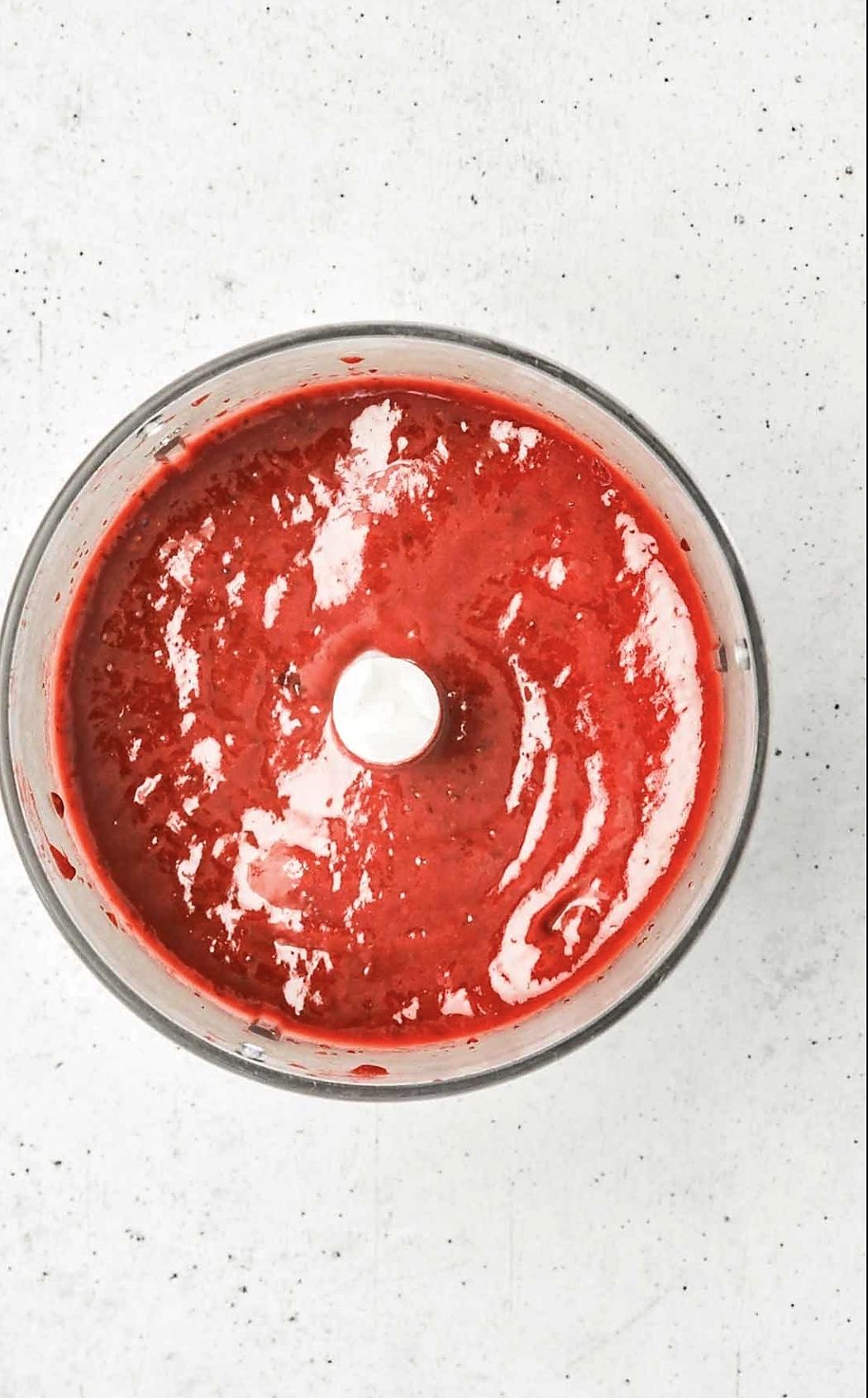 recette Purée de fraise