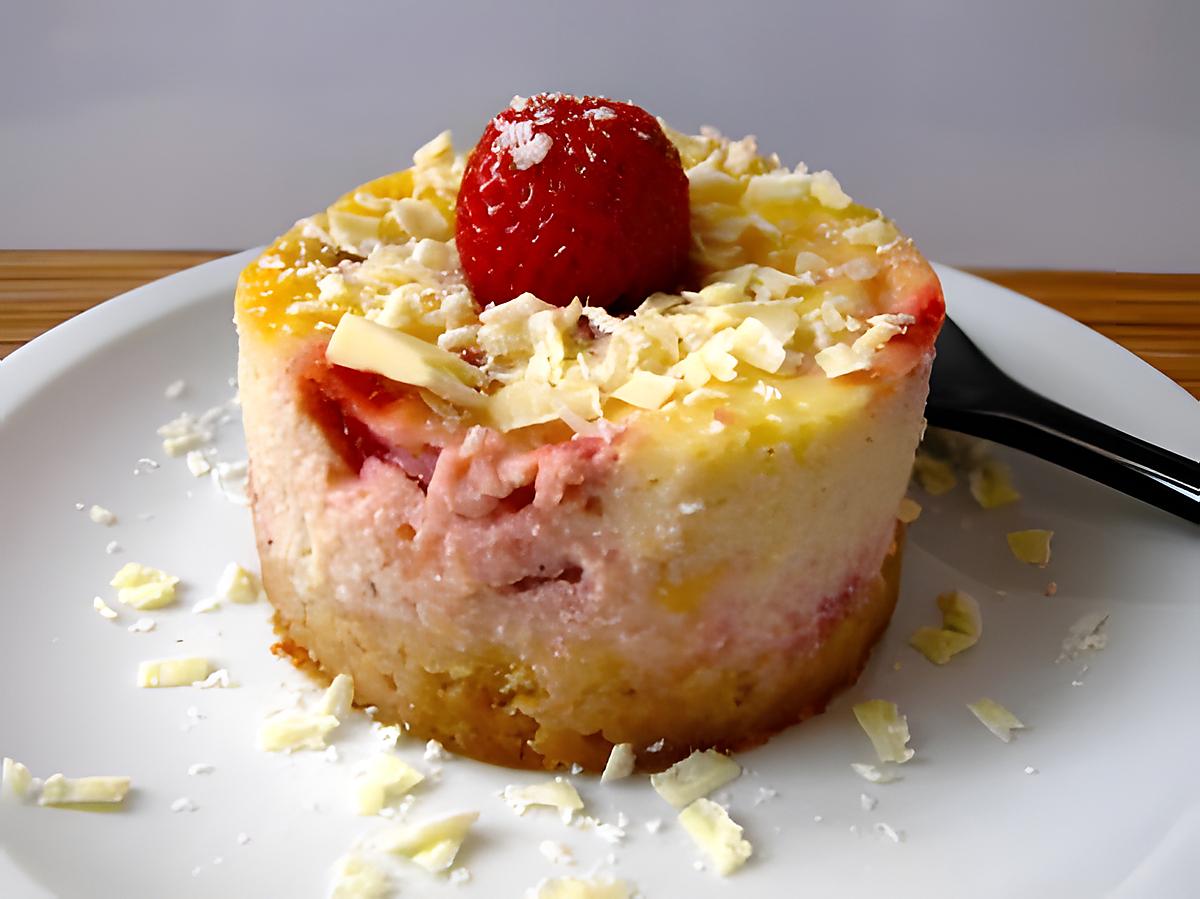 recette CHEESECAKE A LA FRAISE