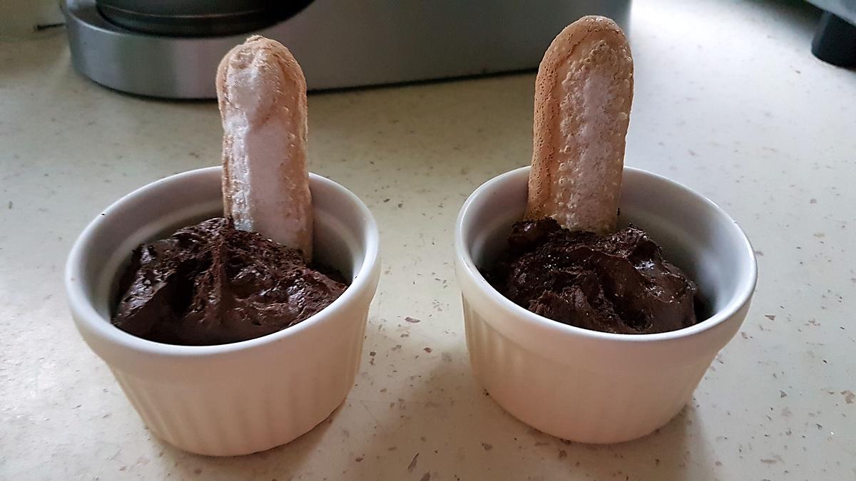 recette Crème chocolat au mascarpone