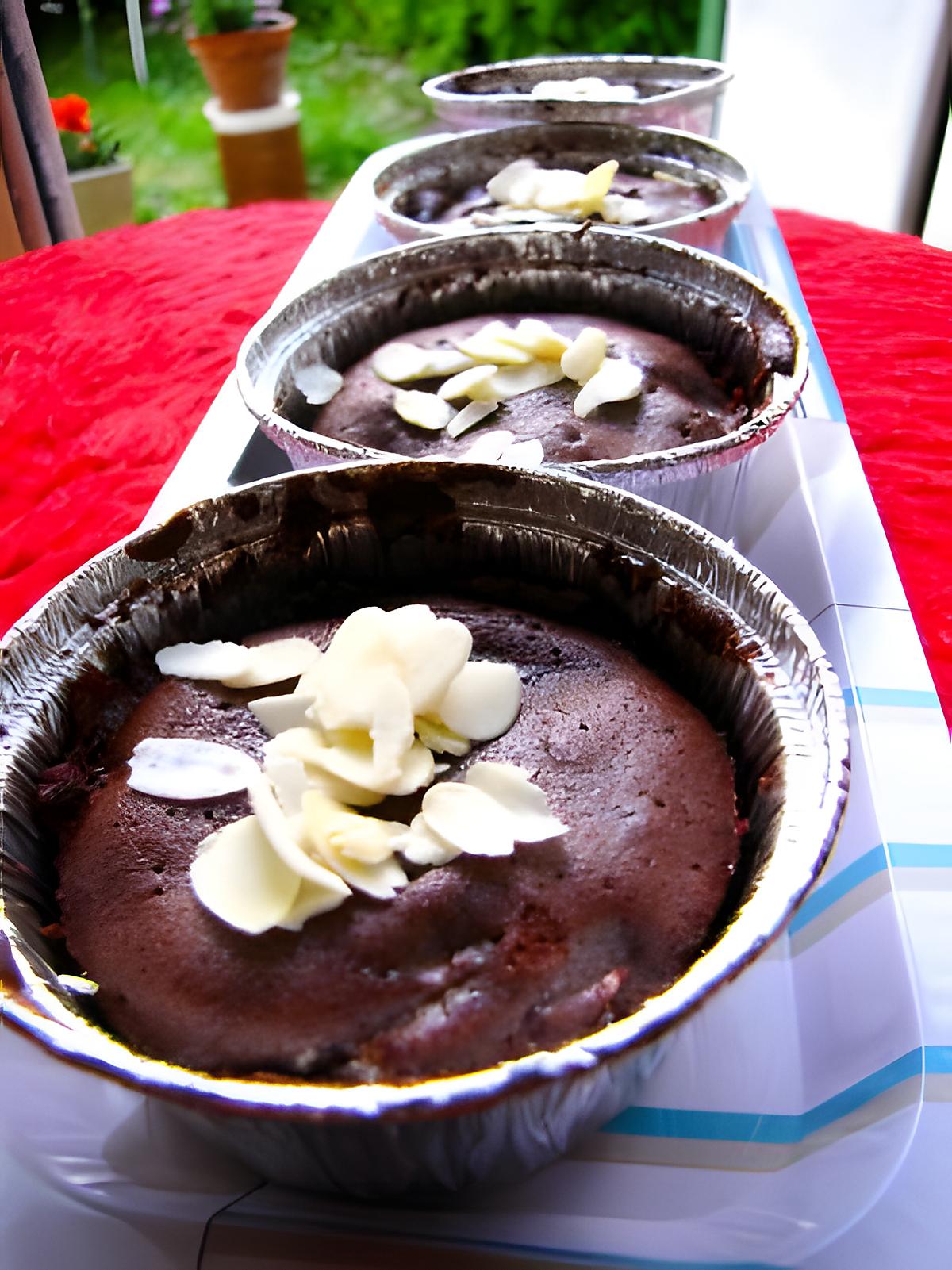 recette FONDANT CHOCOLAT BANANE