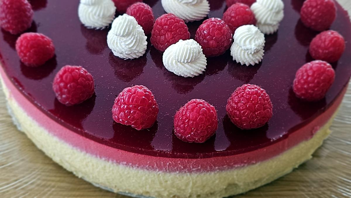 recette Bavarois framboise chocolat blanc