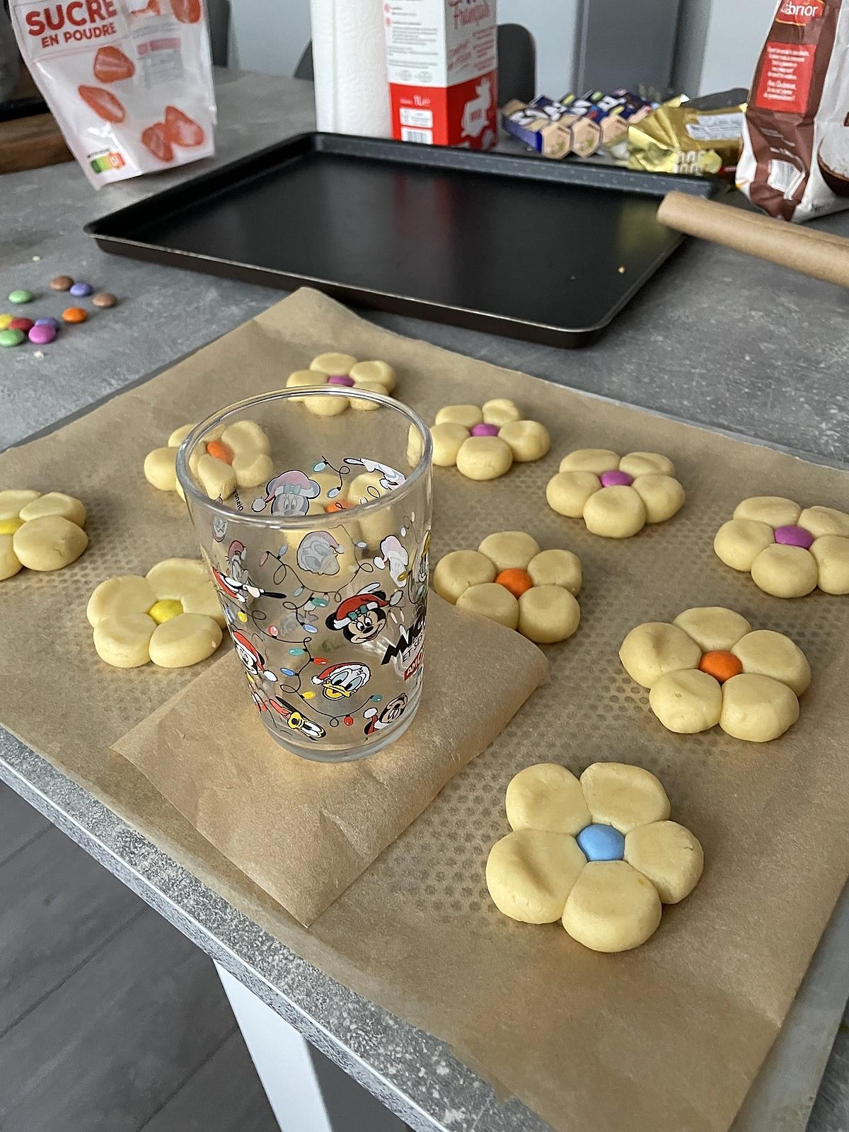 recette Sablés fleurs