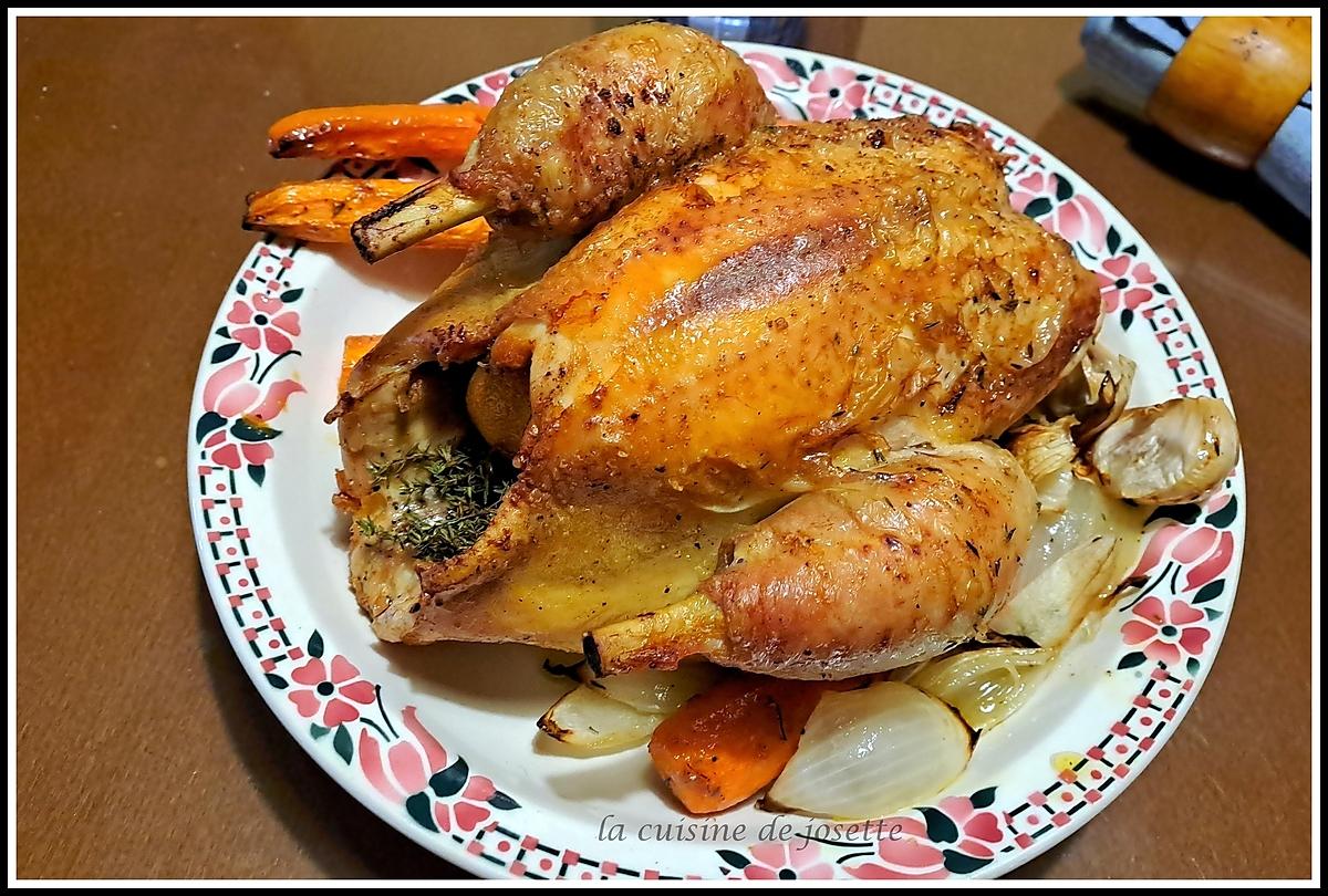 recette poulet rôti a l'extra scrip de moulinex