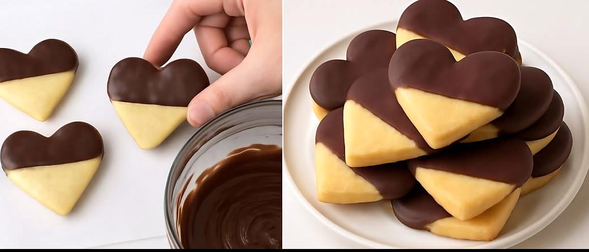 recette Biscuits de Noël glaçage chocolat au lait ou noir