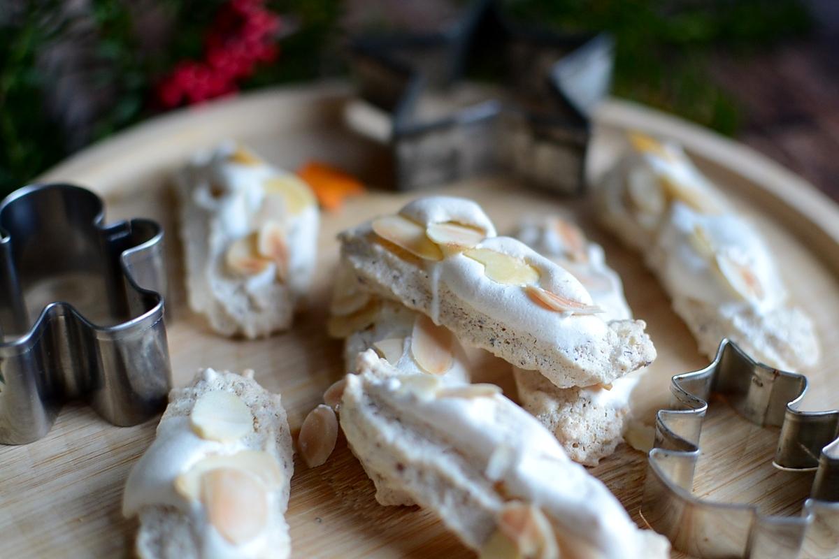 recette Bâtonnets amande noisette