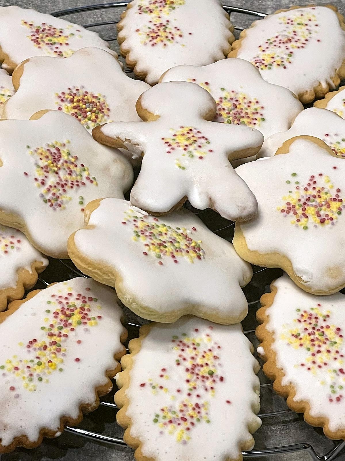 recette Biscuits avec glaçage