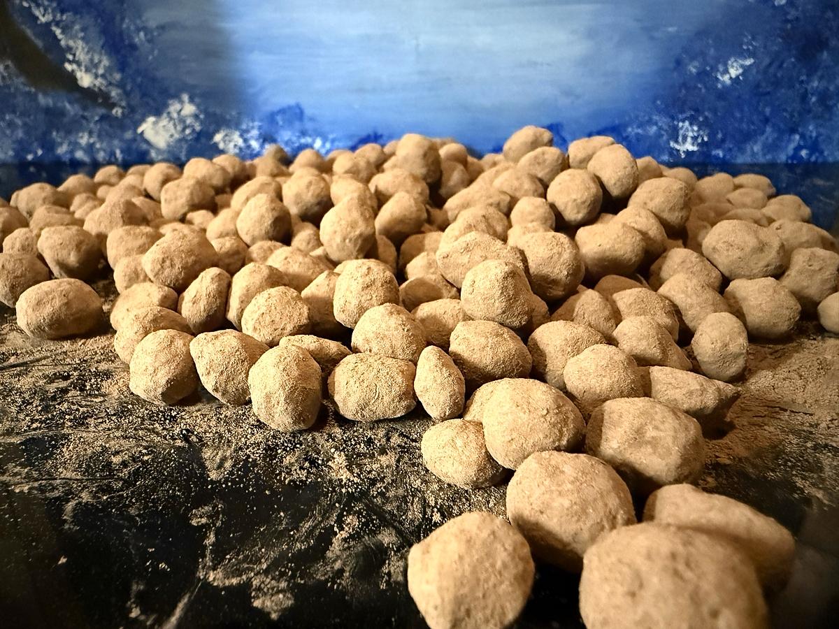 recette Noisettes enrobées au chocolat