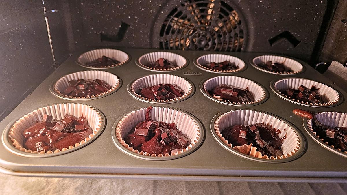 recette Muffins chocolat tout moelleux