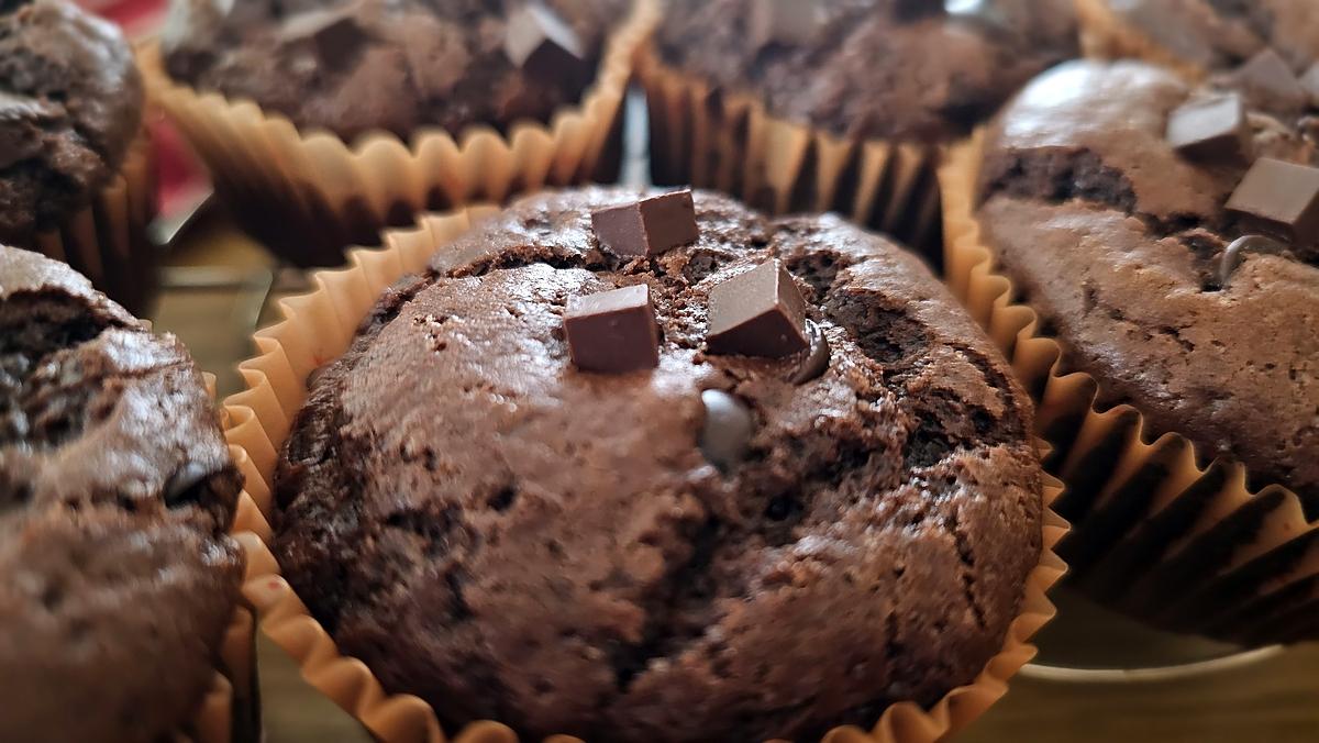 recette Muffins chocolat tout moelleux