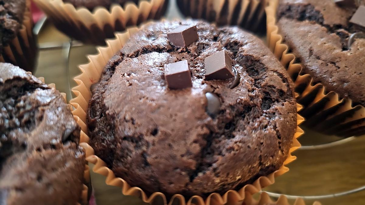 recette Muffins chocolat tout moelleux