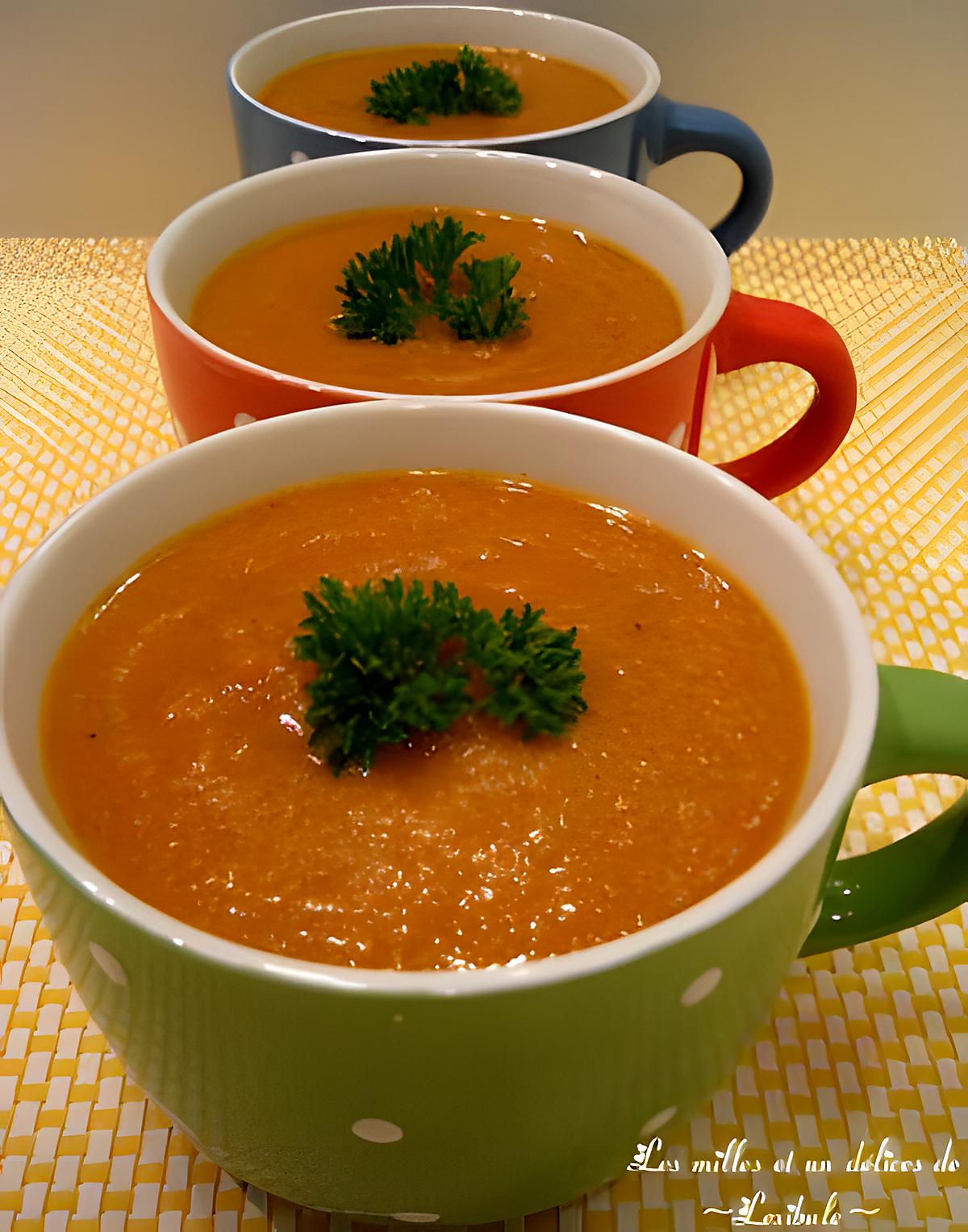 recette Potage aux carottes