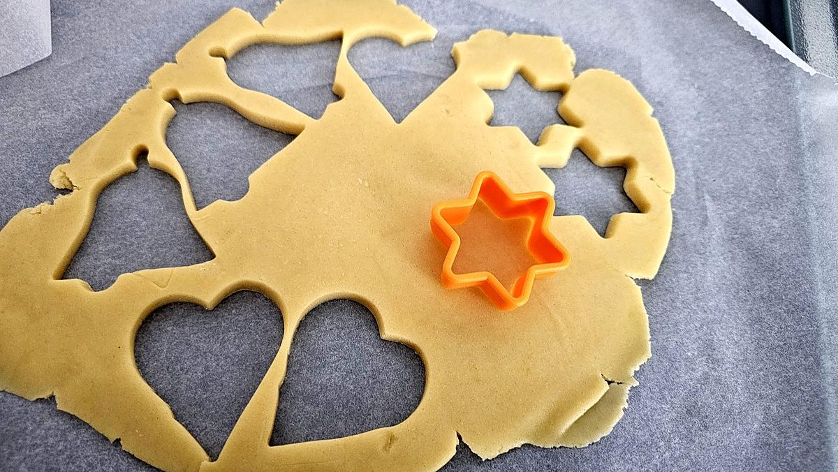 recette Sablés de Noël aux amandes