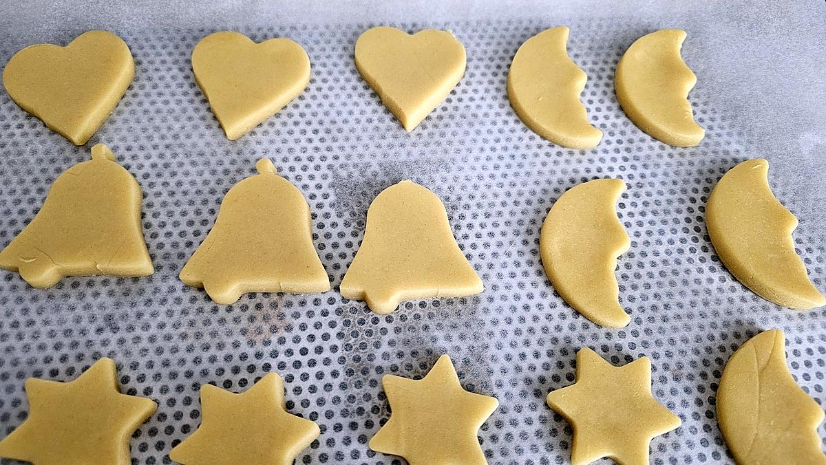 recette Sablés de Noël aux amandes