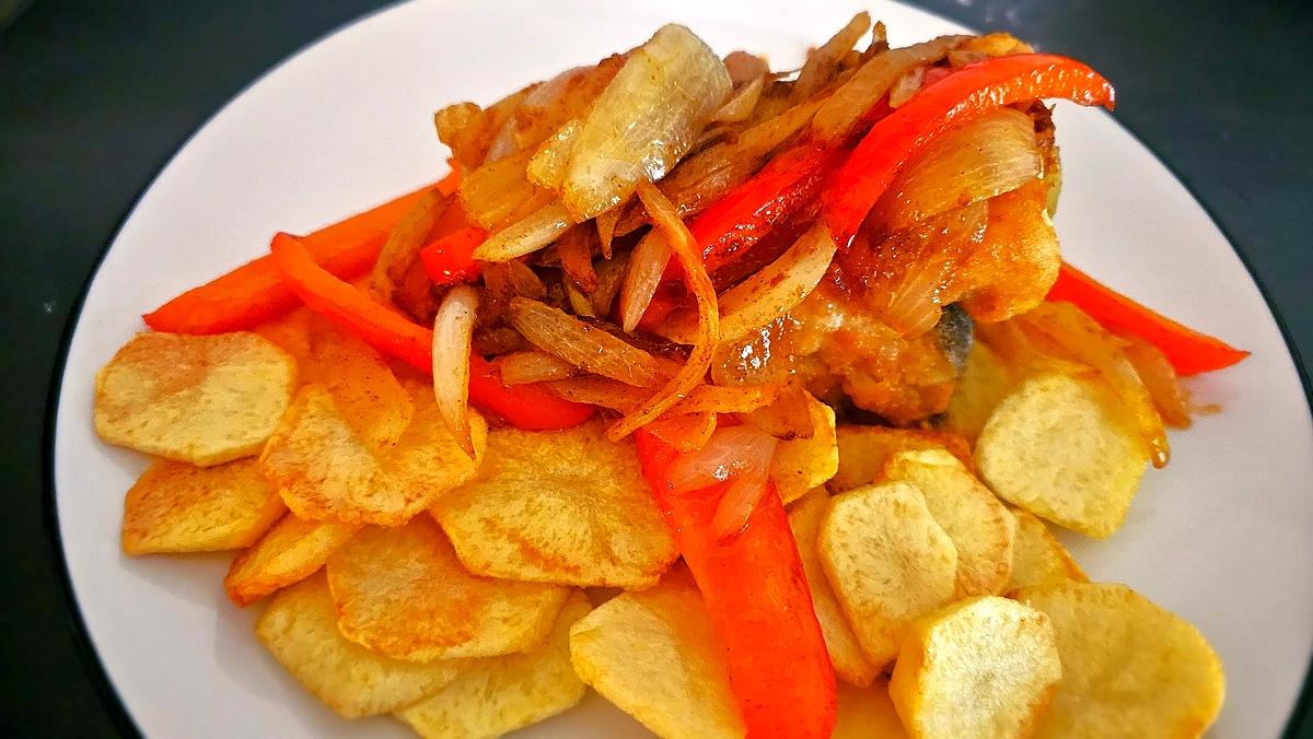 recette Bacalhau à Braga (Morue a la mode de Braga Portugal)