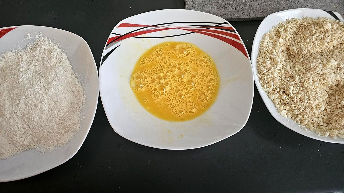 recette Escalope de dinde dorée et croustillante, sauce aux champignons et parmesan