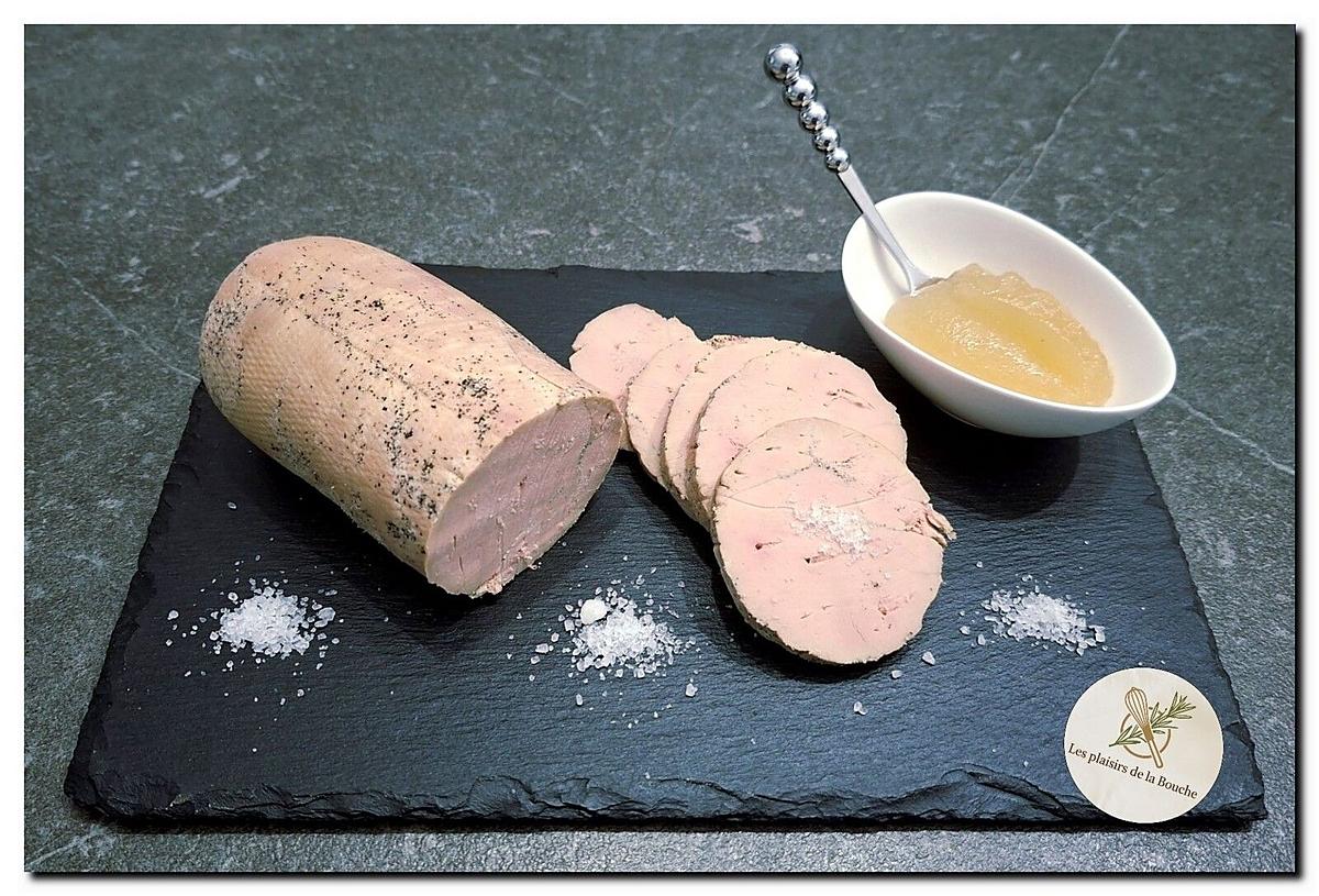 recette Foie gras au sel