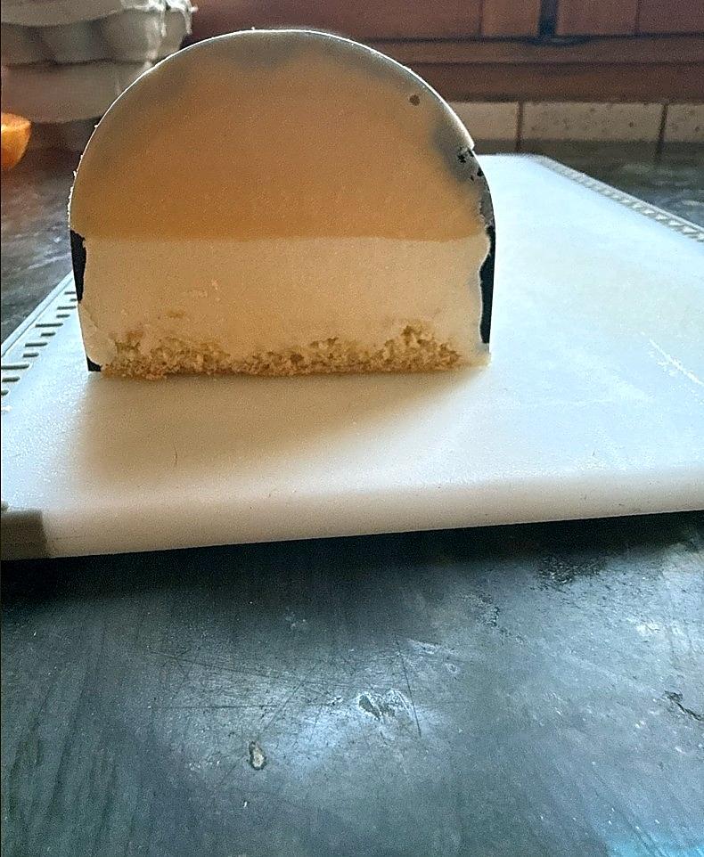 recette Bûche de Noël à la clémentine