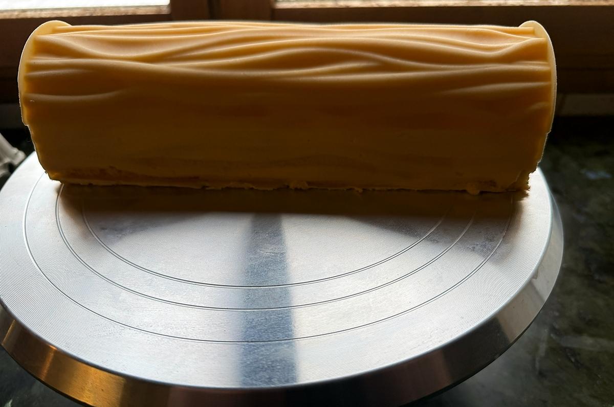 recette Bûche de Noël à la clémentine