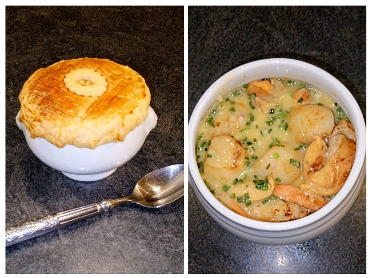 recette NOIX DE SAINT JACQUES SURPRISE