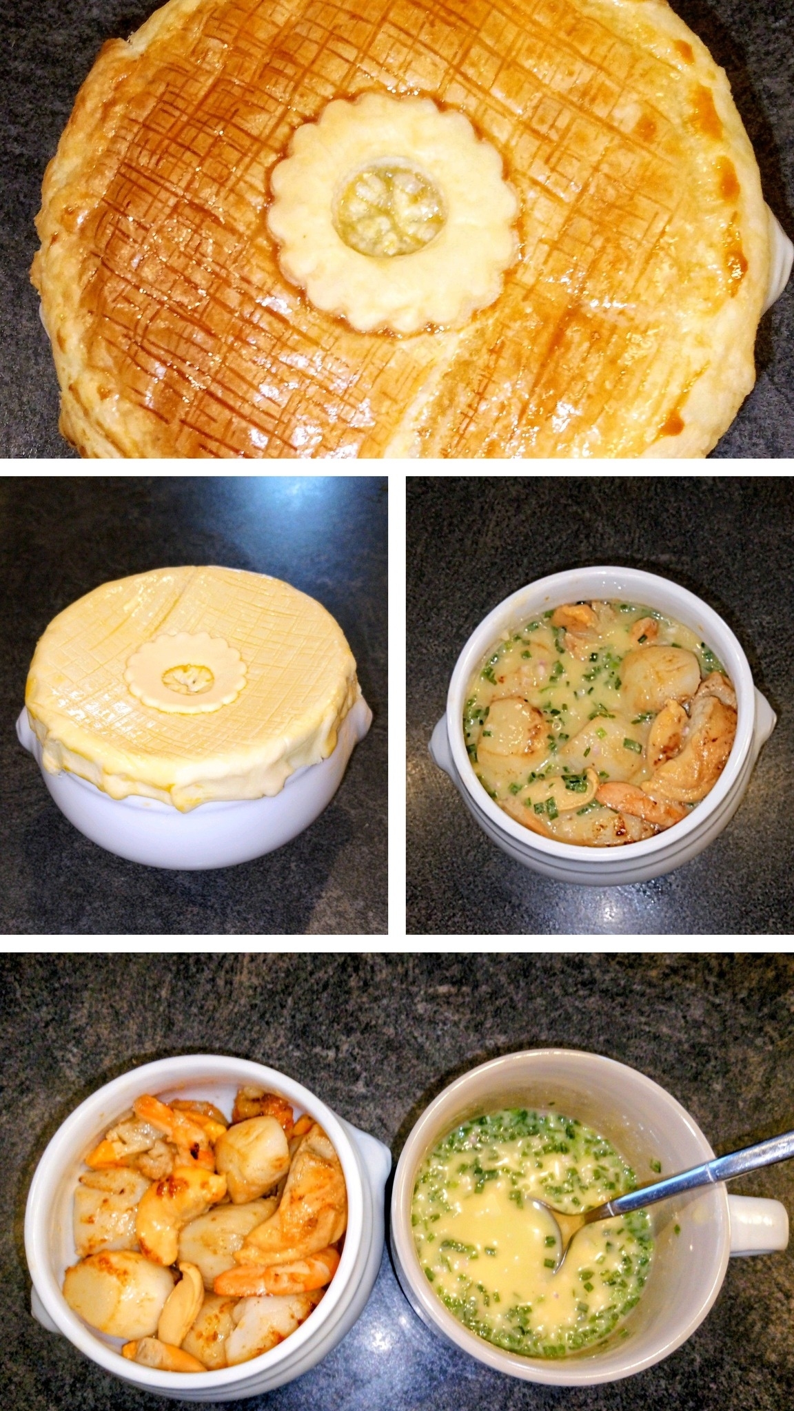 recette NOIX DE SAINT JACQUES SURPRISE