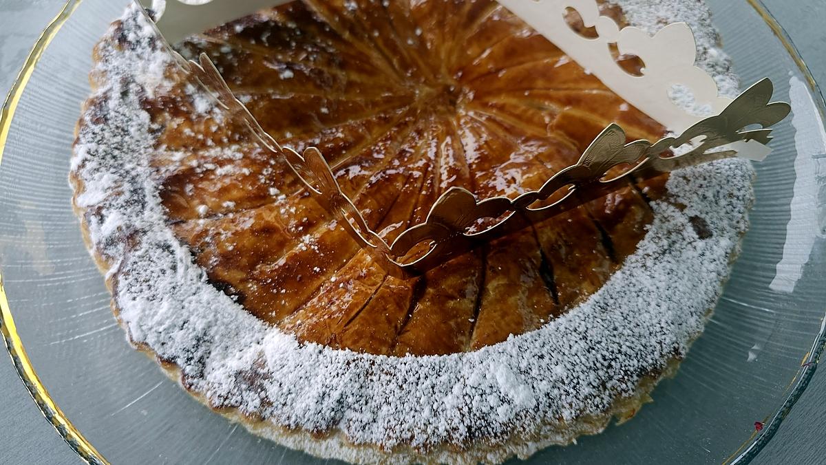 recette Galette des Rois à la frangipane