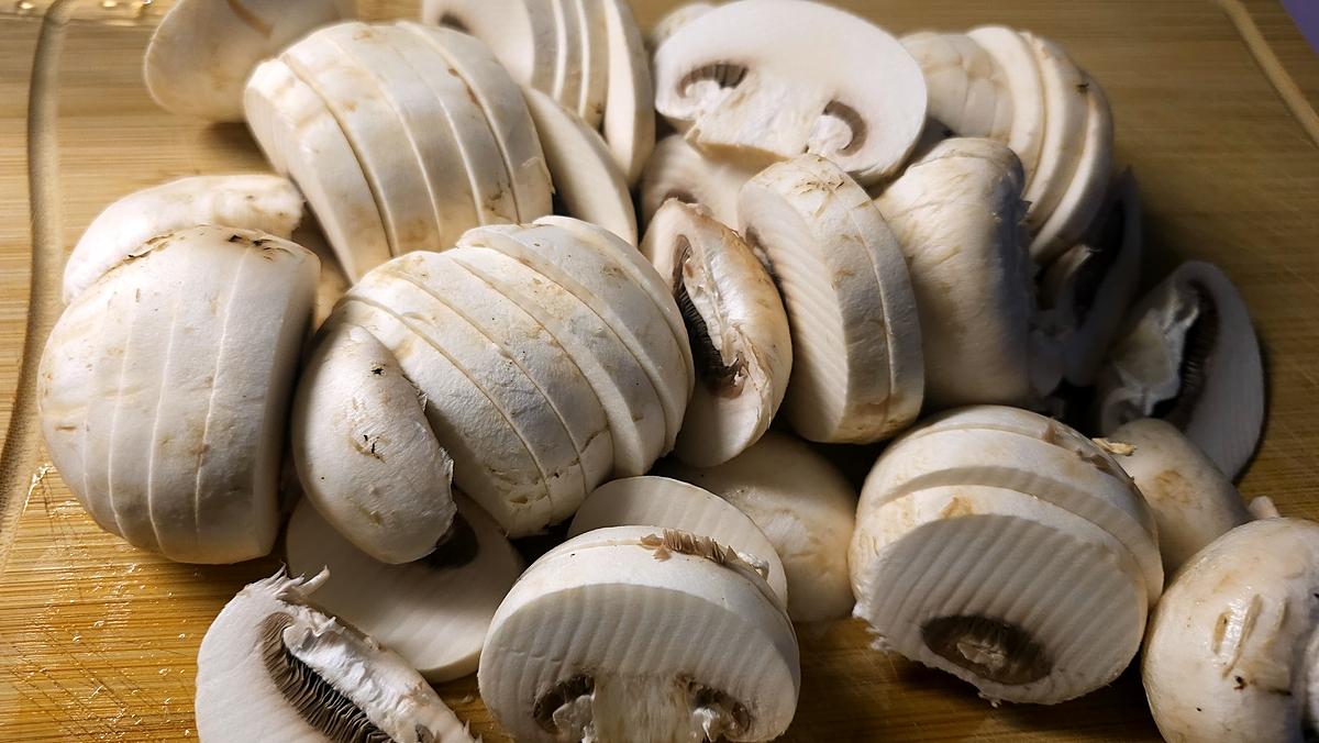 recette Émincé de bœuf crémeux aux champignons (recette facile)