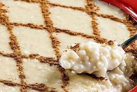 Riz au lait à la portugaise avec œufs (Arroz doce)