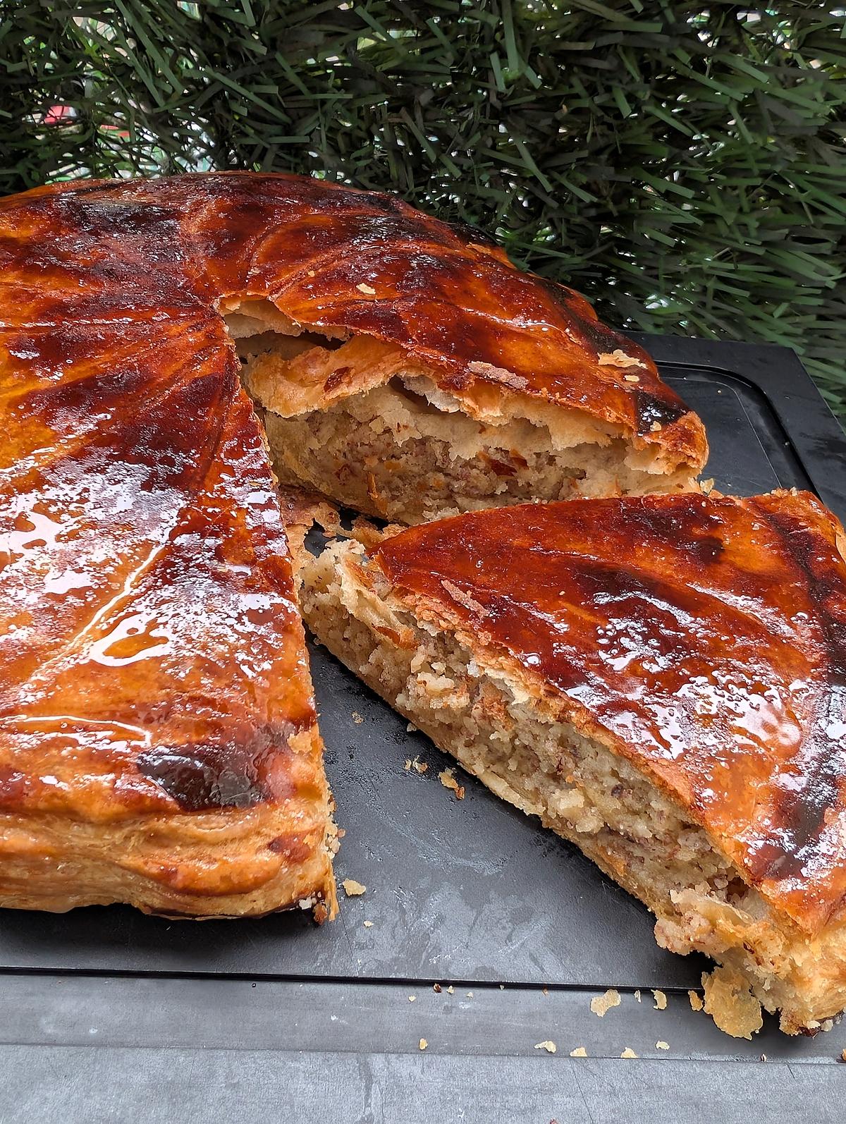 recette Galette des rois ( avec pâte feuilletée rapide)