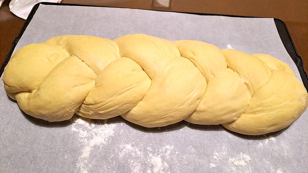 recette pain tressé( recette suisse allemande)