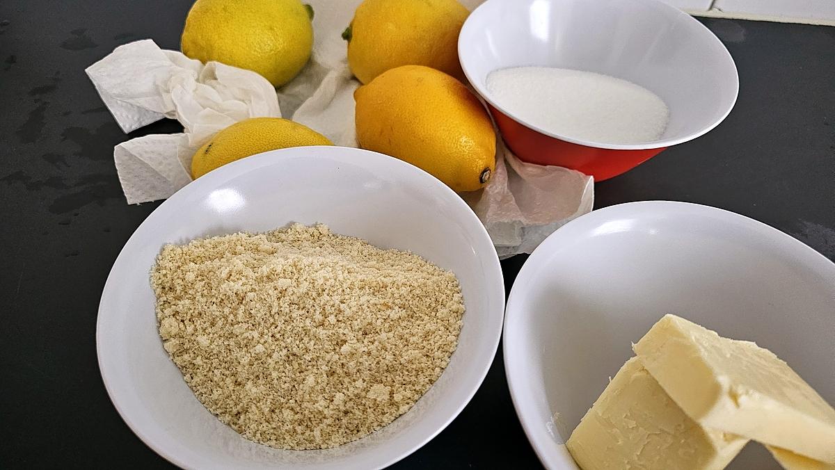 recette Tarte citron amande