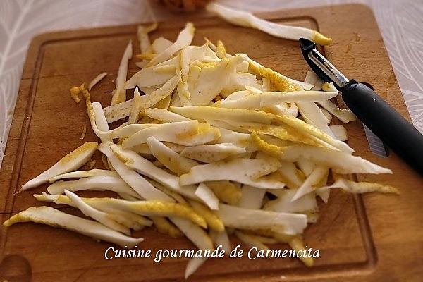 recette Main de Bouddha confite