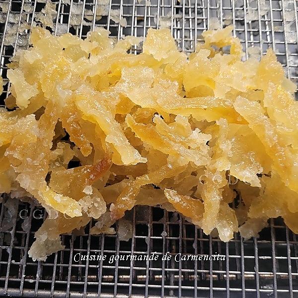 recette Main de Bouddha confite