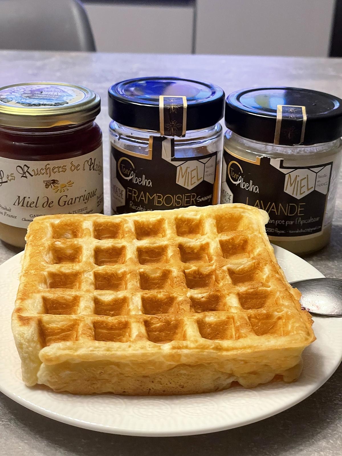 recette Gaufres comme à la fête foraine 🎡