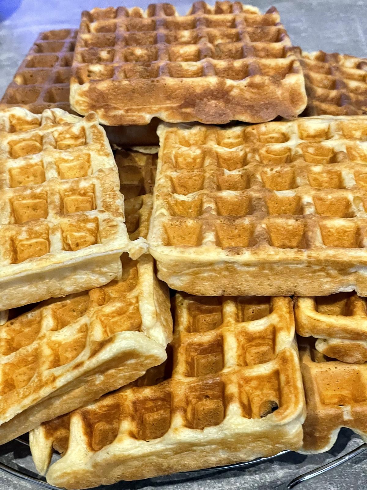 recette Gaufres comme à la fête foraine 🎡
