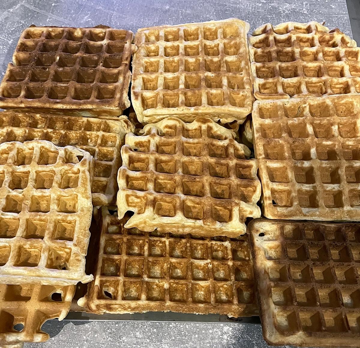 recette Gaufres comme à la fête foraine 🎡
