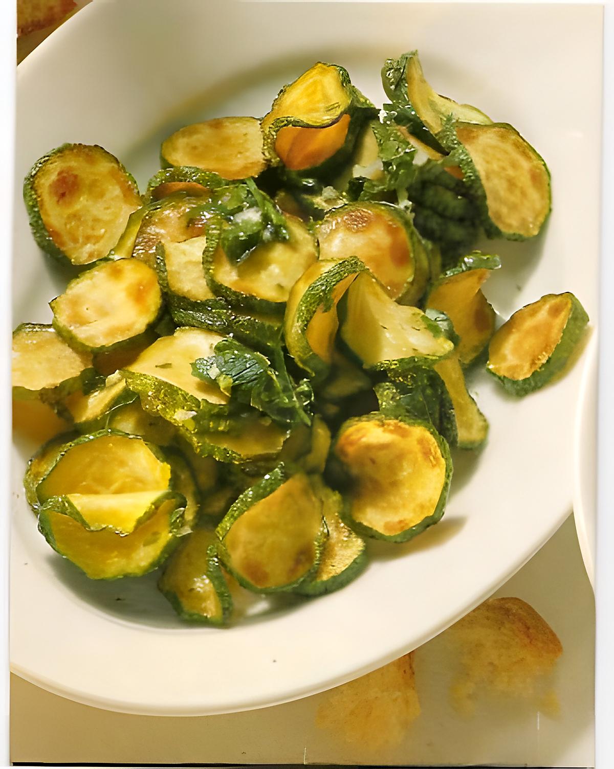 recette Courgettes marinées