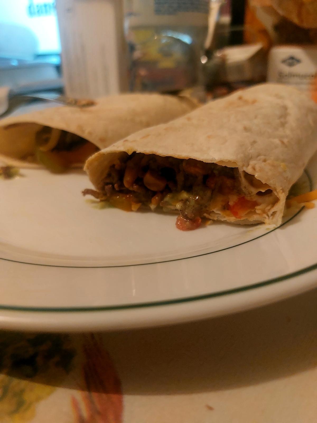 recette Faritas  à la viande hachée