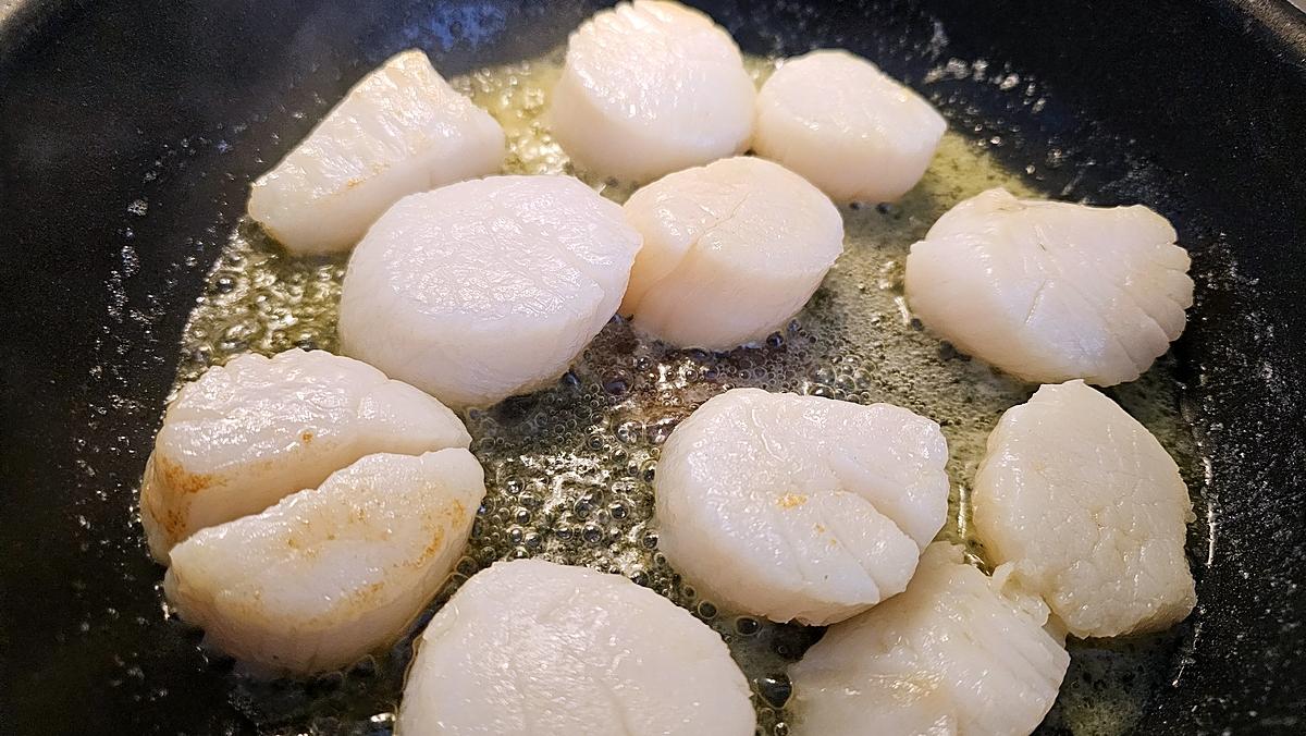 recette Coquilles Saint-Jacques gratinées